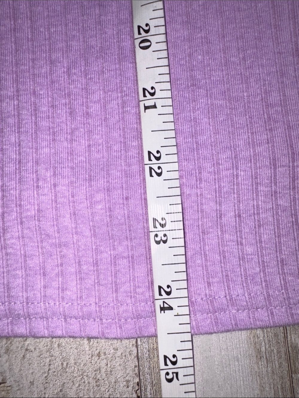 Old Navy Cropped Tops Ribbed Tee + Lavender Ribbed Tank Set Plus Size 4X - Picture 8 of 14